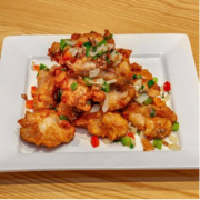 Deep Fried Chicken Ribs Tossed with Chilli Salt &amp; Pepper