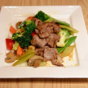 Stir Fried Beef with Seasonal Vegetables