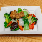 Stir Fried Mixed Vegetables with Garlic (V)